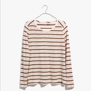 Madewell Whisper Cotton Long-Sleeve Crewneck Tee